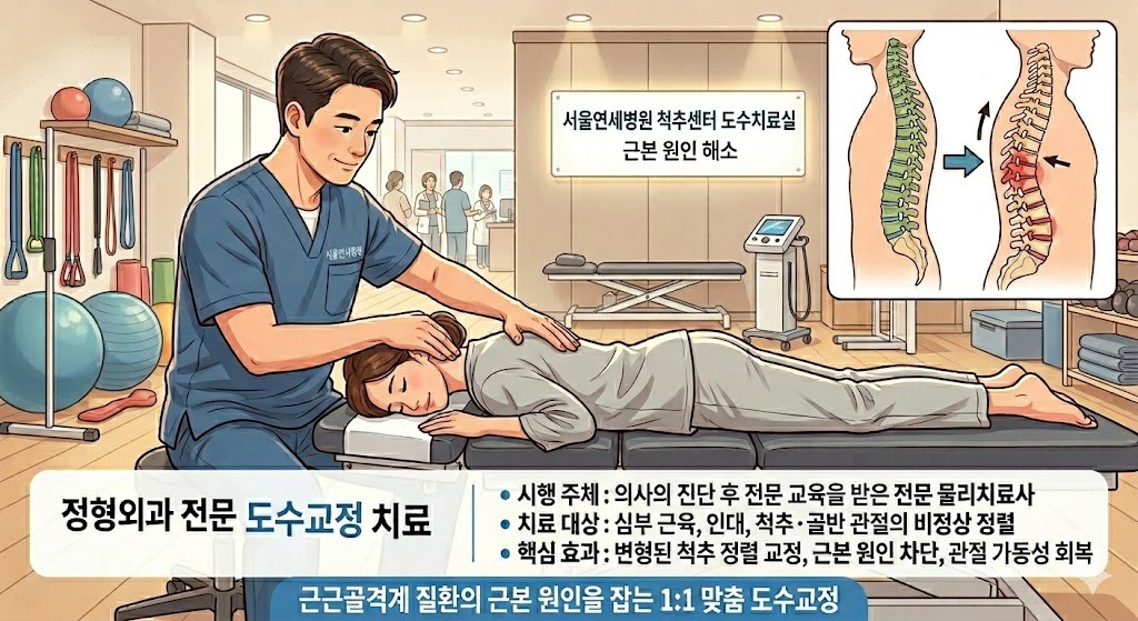 마포 도수치료, 목 허리 통증 근본 원인 잡는 법